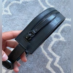 Gucci Black Leather Belt